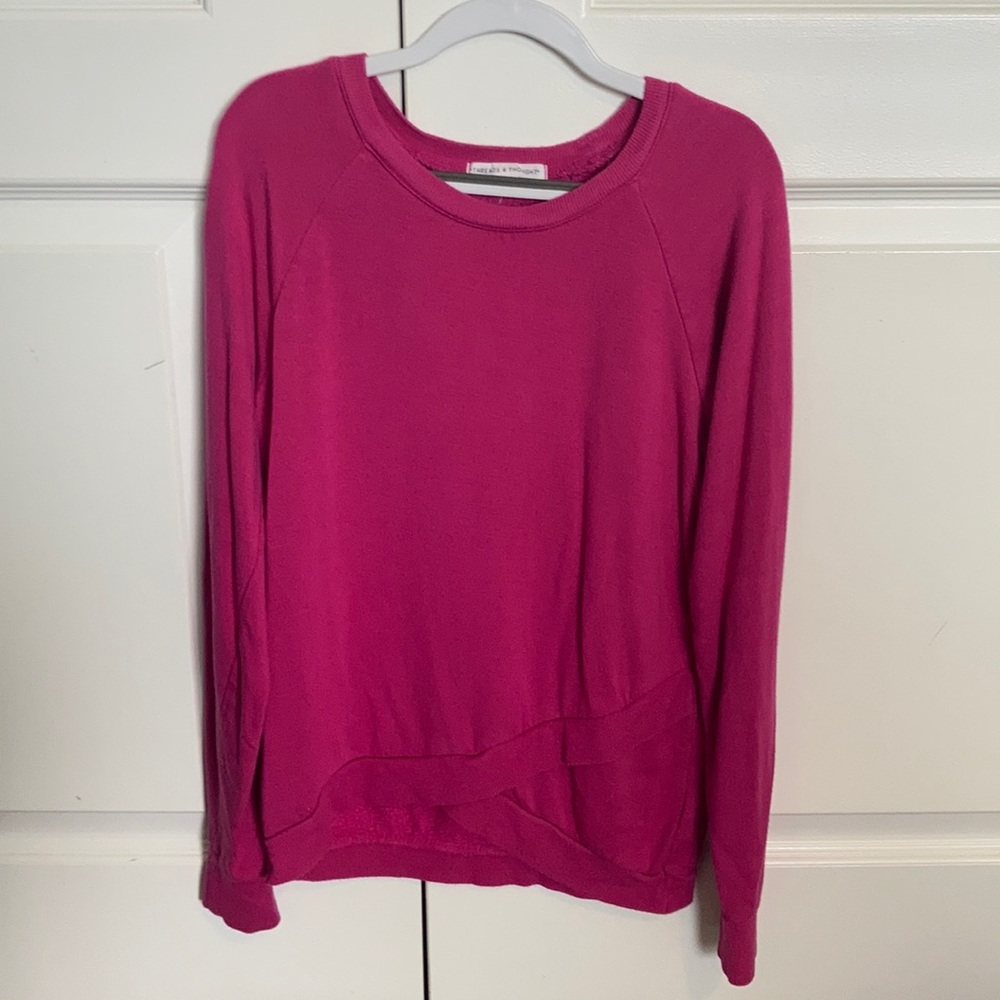 Pink sweater